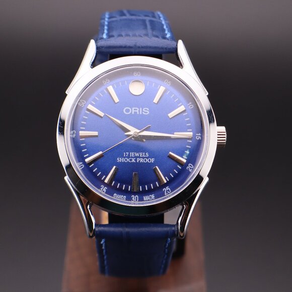 Oris Vintage Swiss 17 Jewels Hand-Wound Mechanical Men's Watch  - FREE SHIPPING - Picture 3 of 12